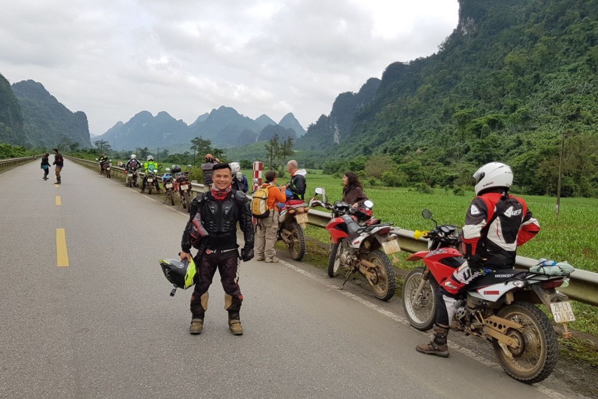 Motorbike Ride to Ban Gioc